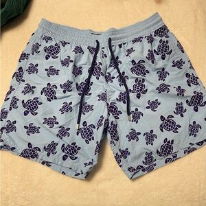 Vilebrequin Men Stretch Swim Trunks Tortues